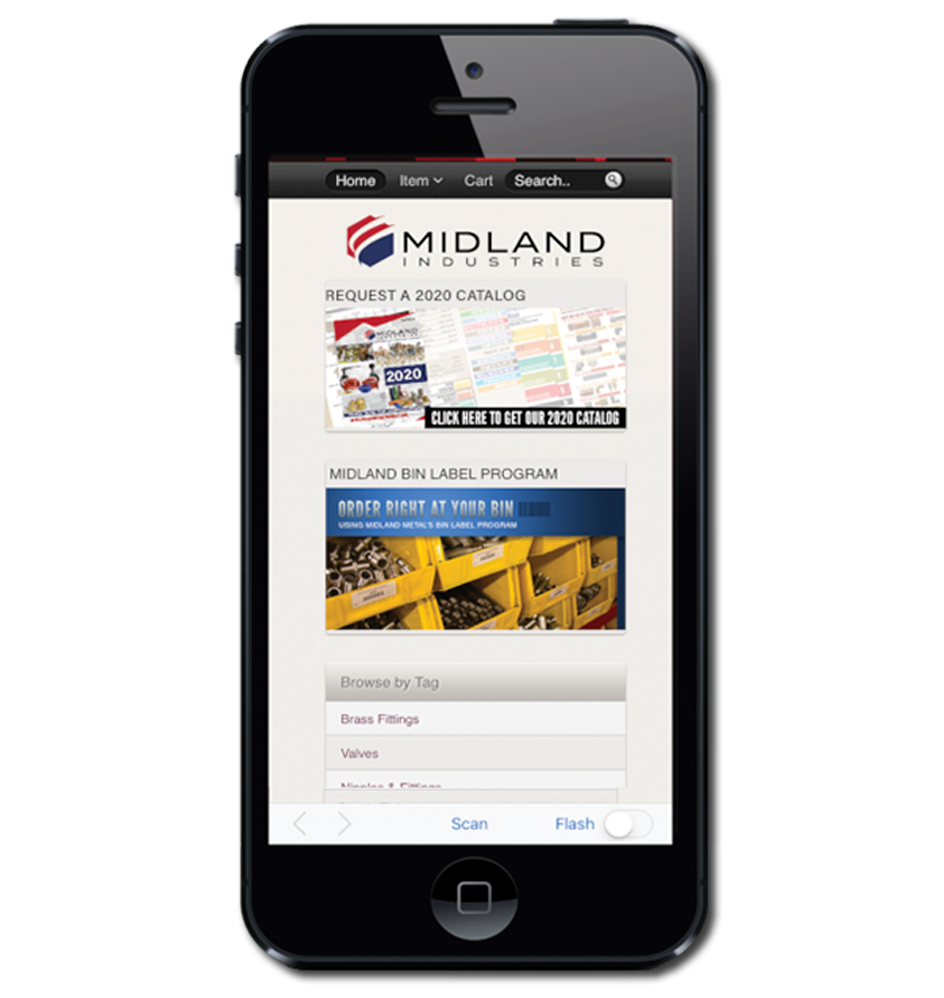 Midland Industries Mobile App
